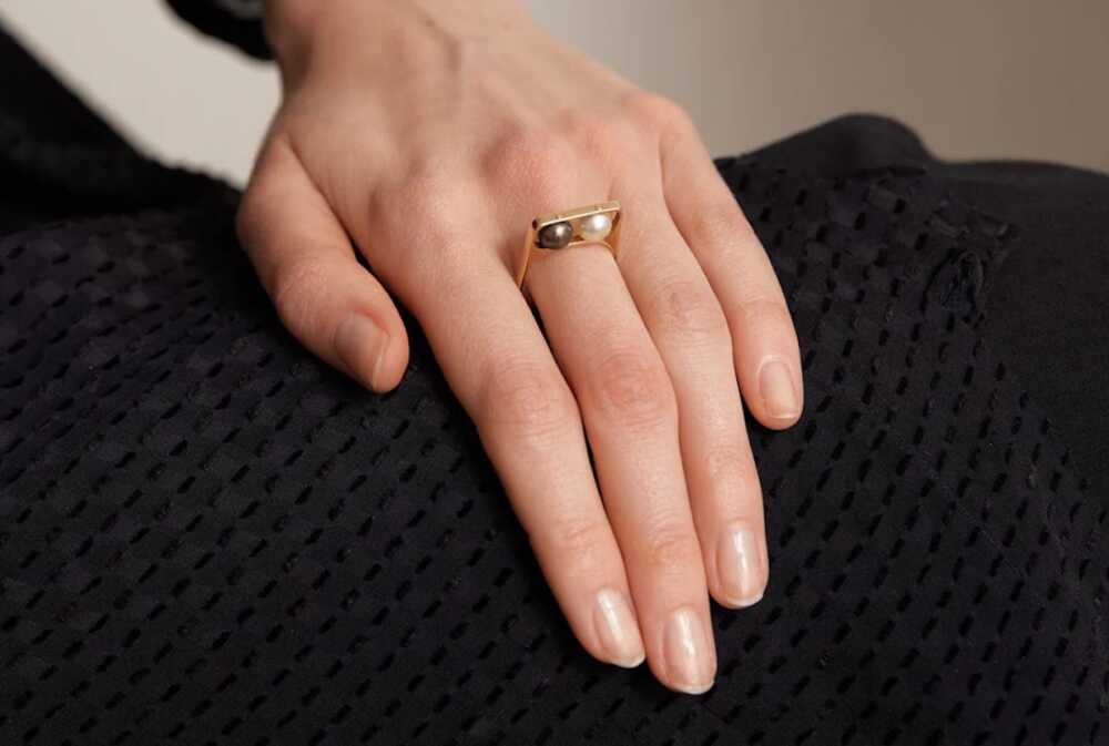Bague Deux Perles Jean Dinh Van