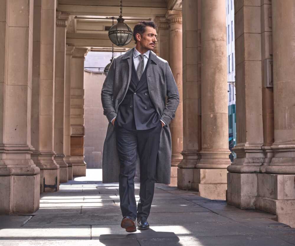 Manteau laineux