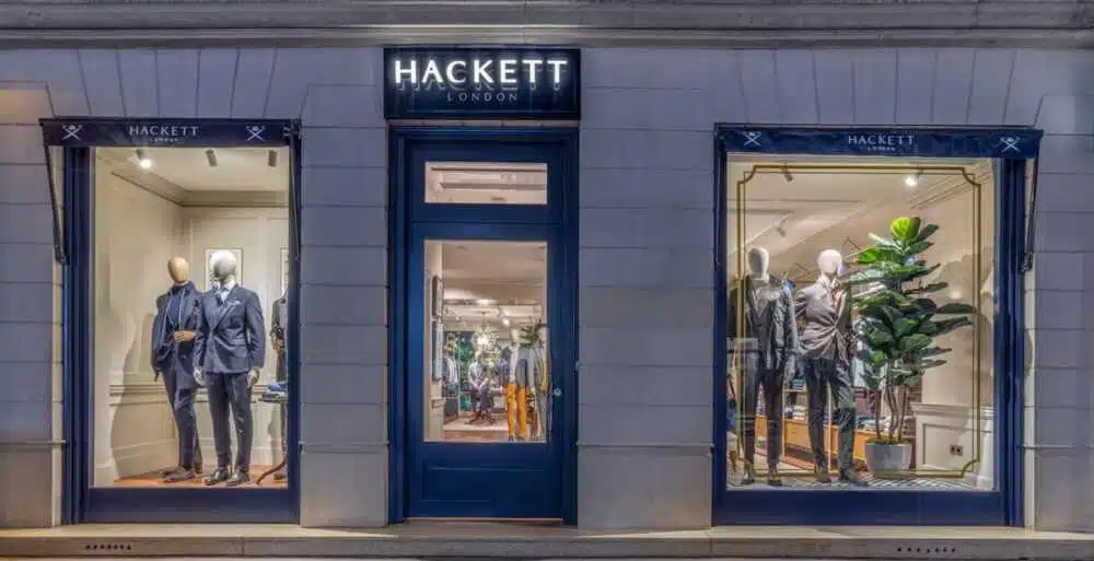 Hackett boutique Paris