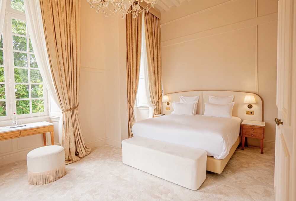 Château de Noirieux chambre de luxe