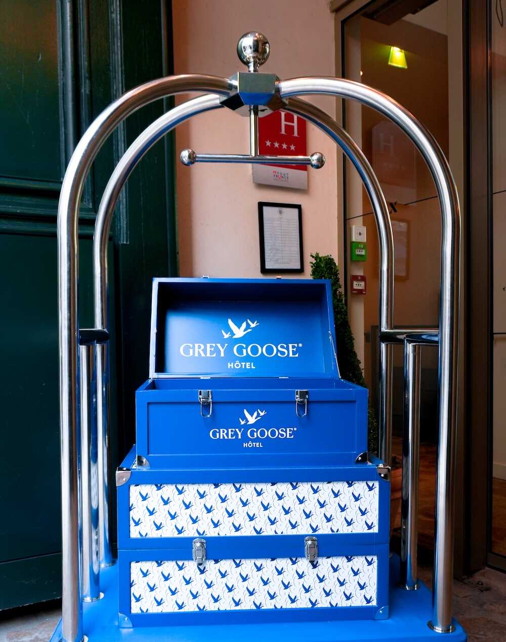 Grey Goose : valises