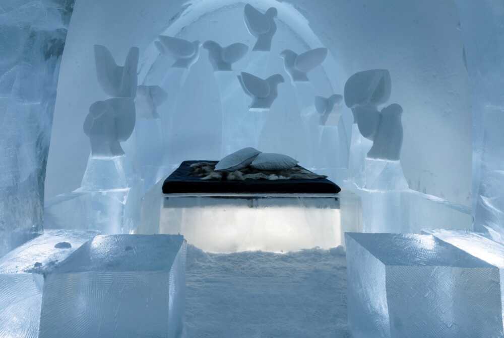 Icehotel sanctuaire