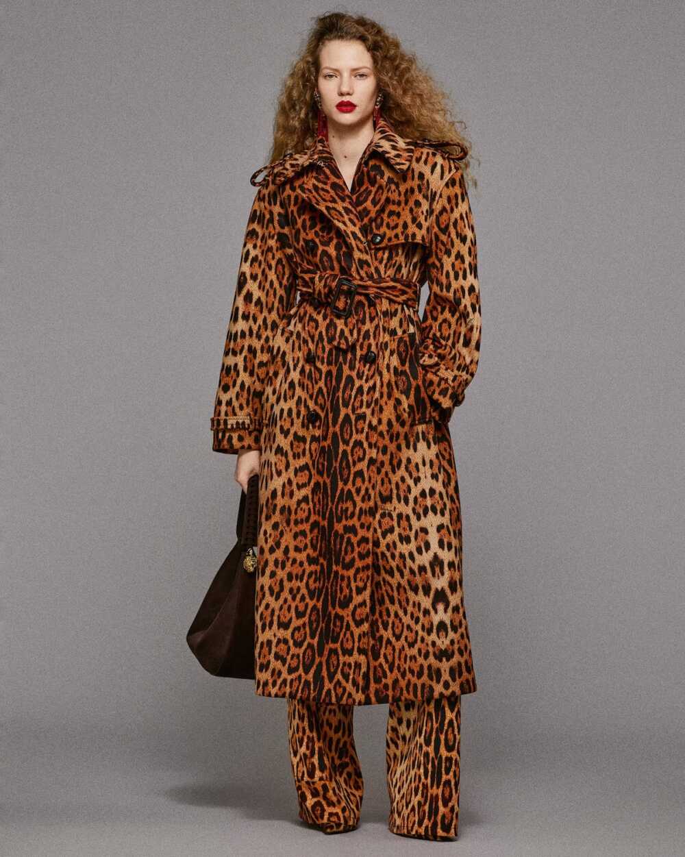 Trench leopard Cavalli