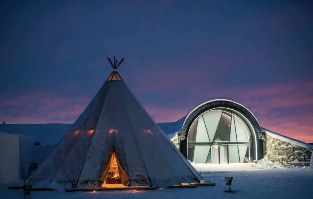 Icehotel campement