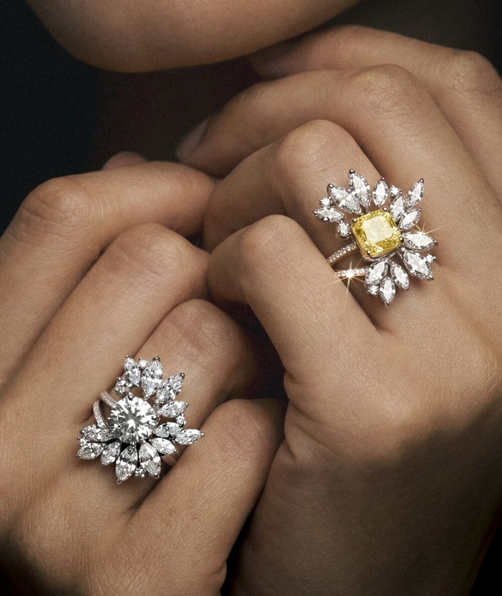 L'Éclosion haute joaillerie les bagues 