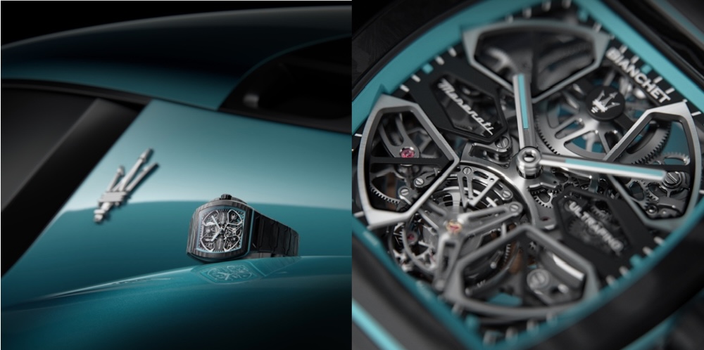 montres estivales Maserati 100 ans