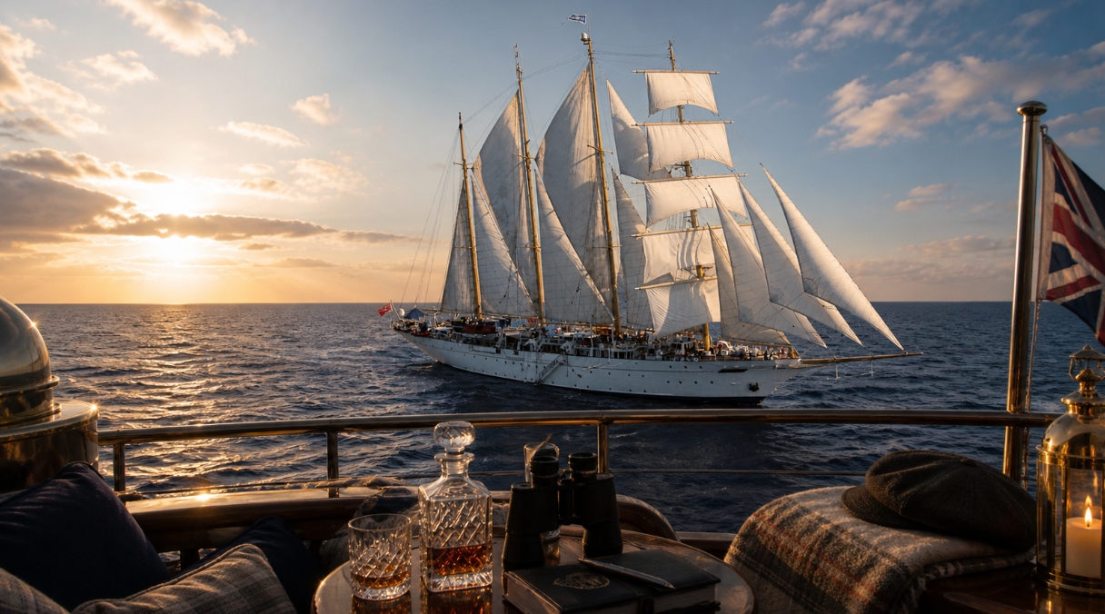 Une croisière néo-rétro chic, à bord du Star Clippers