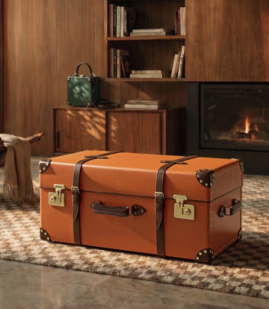 Steamer Home Trunk, la malle façon table