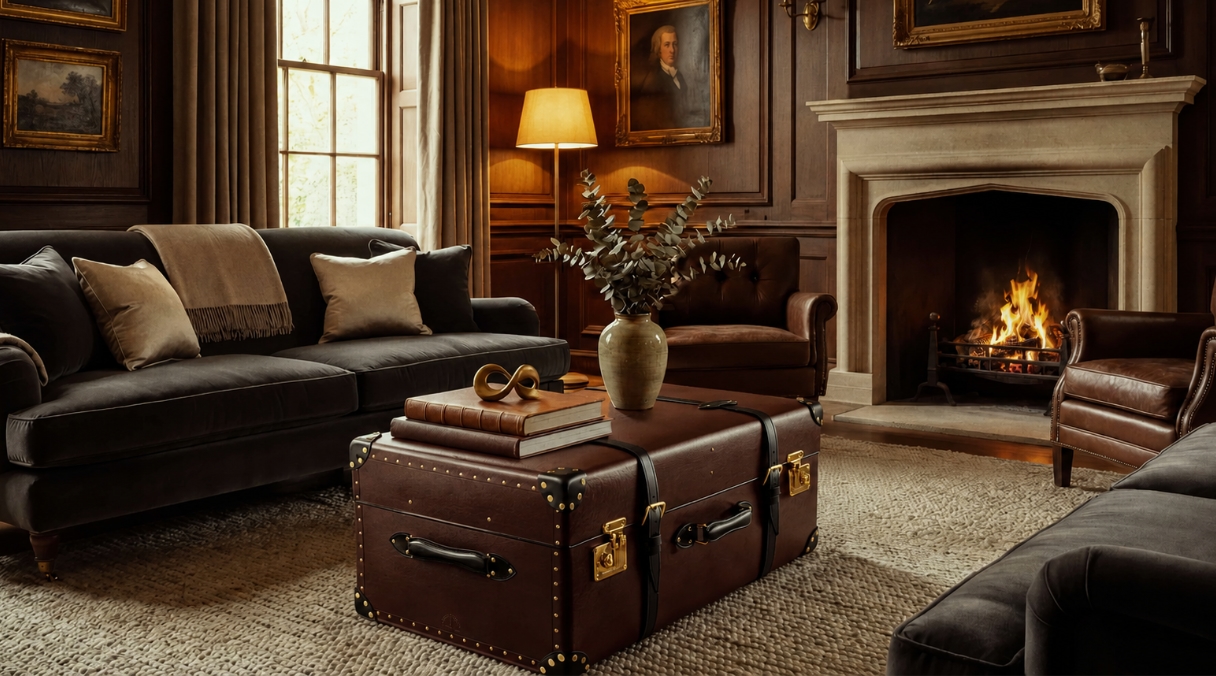 Malle de luxe : l&rsquo;art de voyager chez soi selon Globe-Trotter
