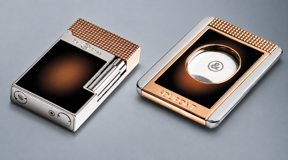 Bell & Ross et S.T.Dupont briquet et coupe-cigares