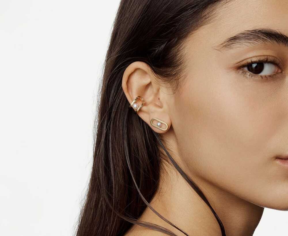 Maillon Perle bague d'oreilles
