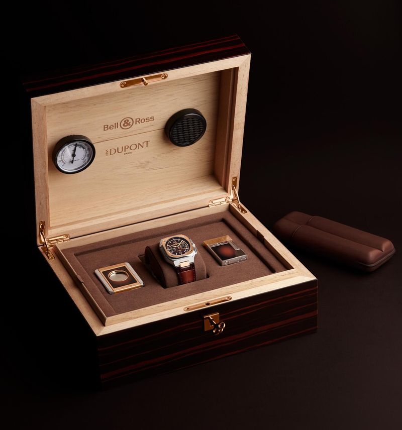 BR-05 Chrono S.T. Dupont bracelet cuir