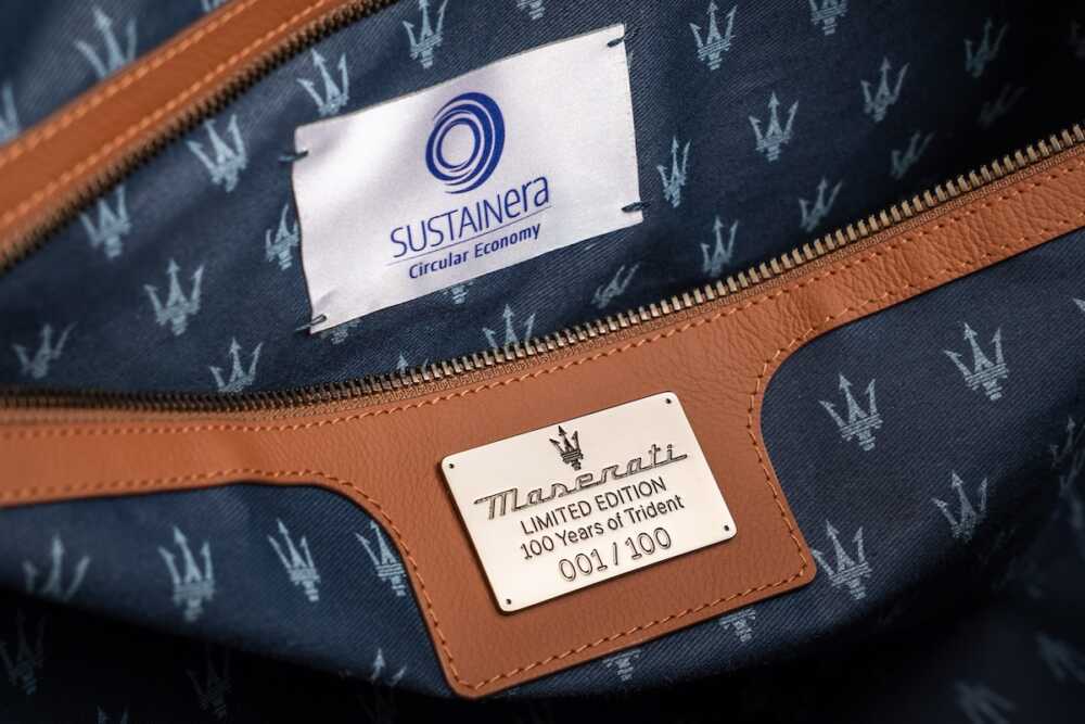 Intérieur sac Maserati
