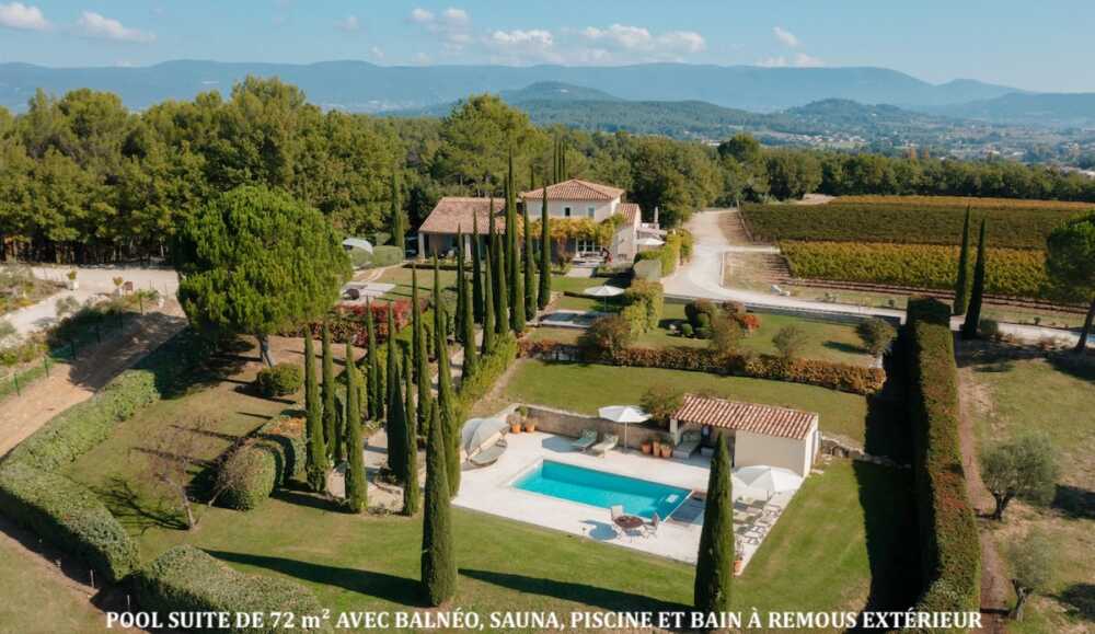 Coquillade Provence pool suite
