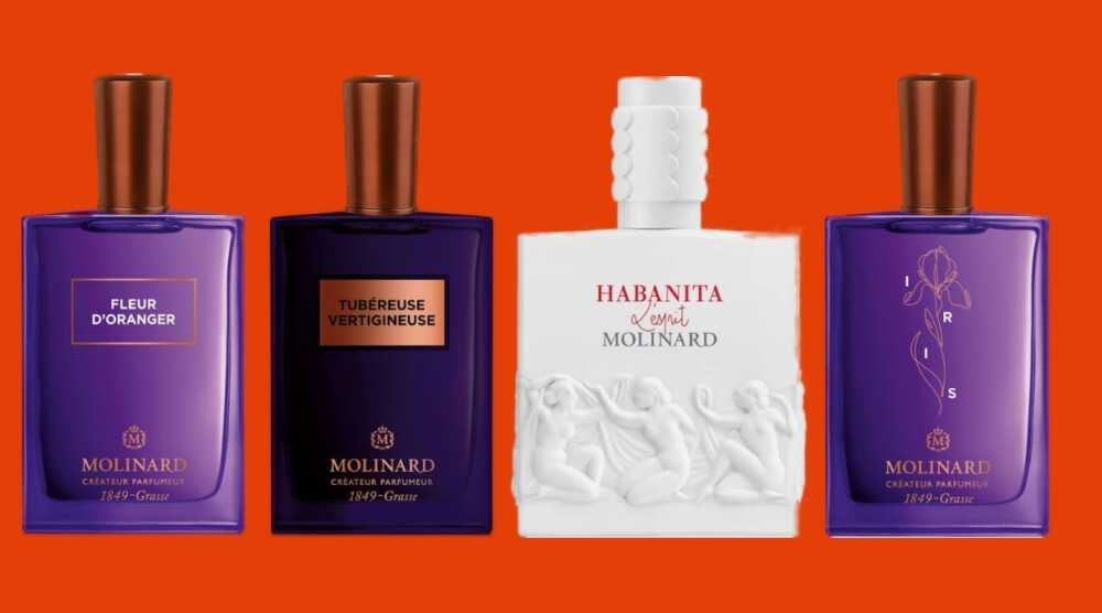 Concréta Molinard 4 fragrances iconiques