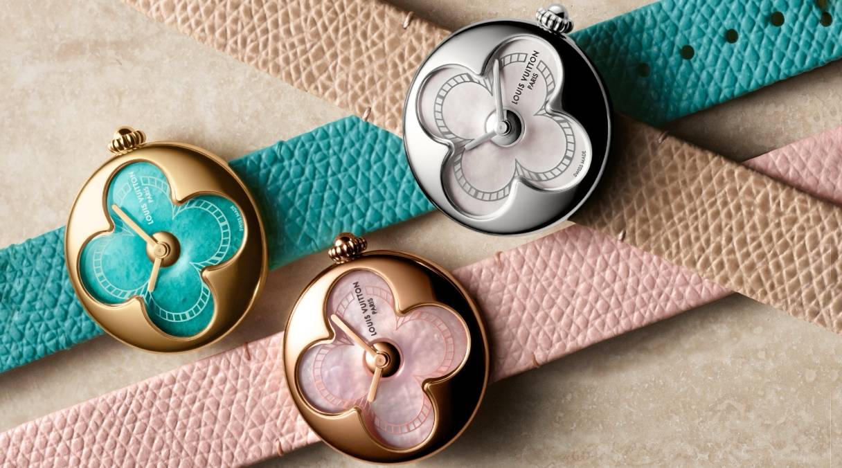 Louis Vuitton affiche le temps avec la montre Color Blossom