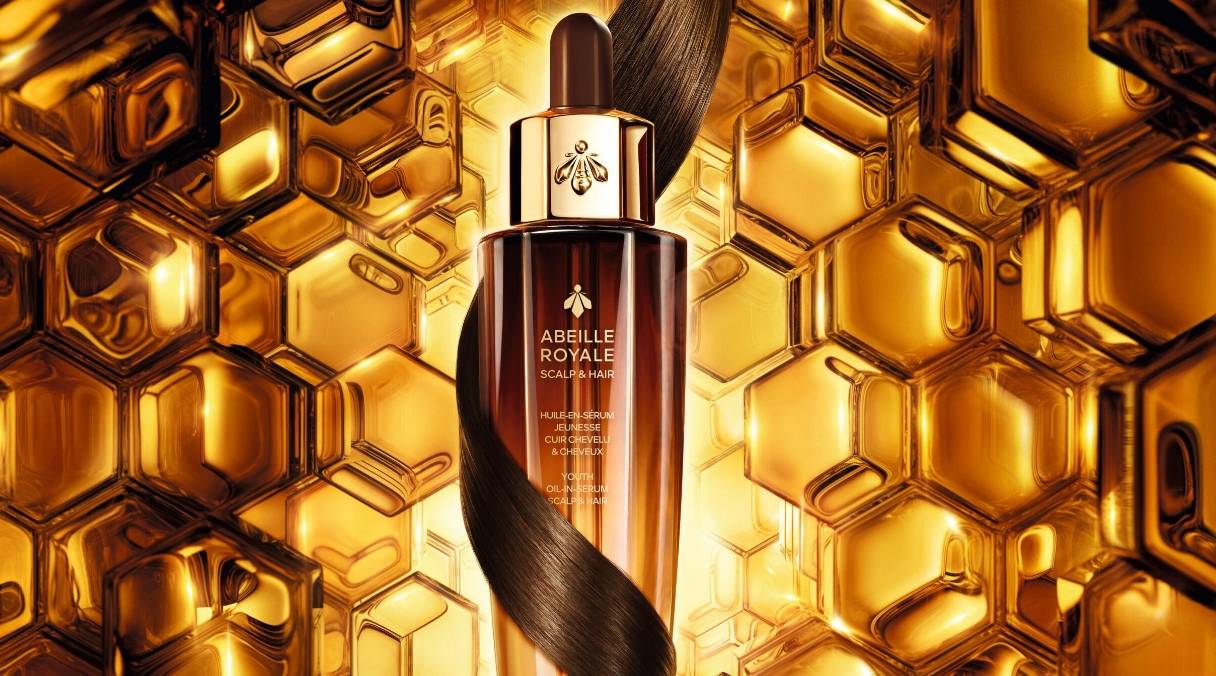 Abeille Royale, la chevelure brillance miroir de Guerlain