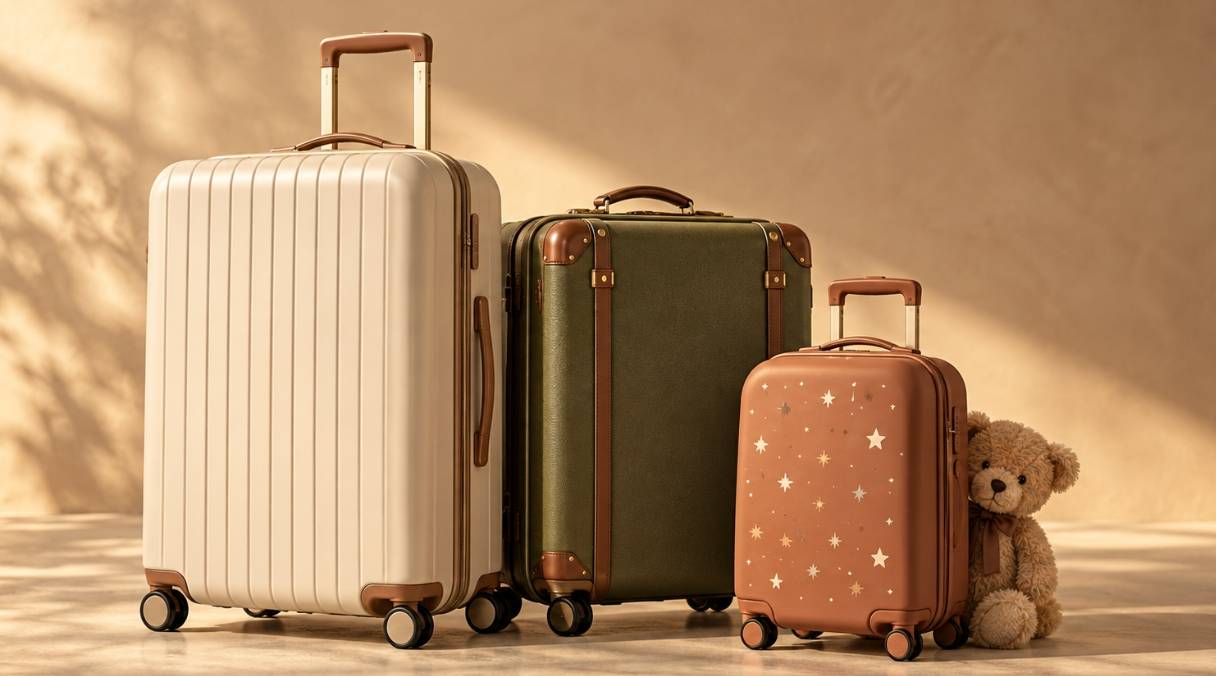 Globe-Trotter, Samsonite, des bagages pour toute la famille